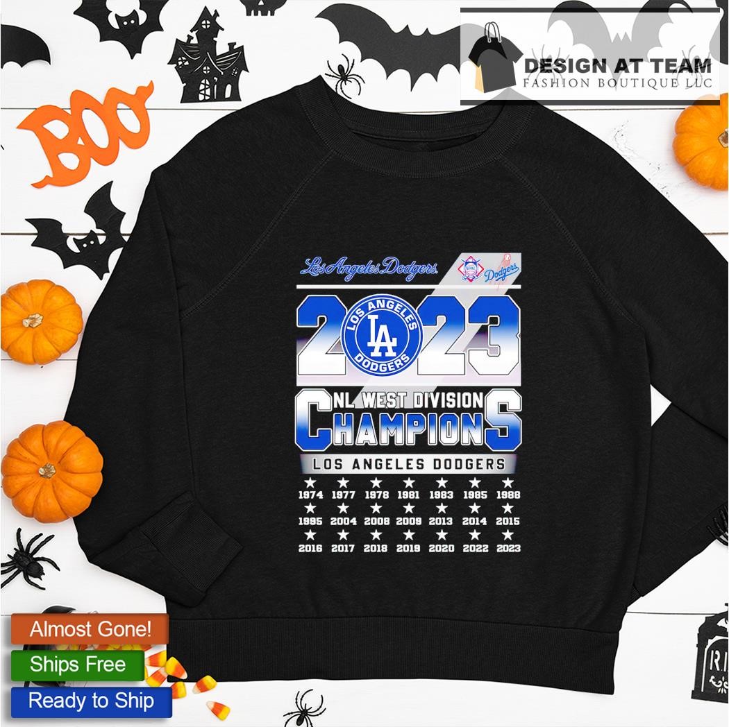 Los Angeles Dodgers 2023 NL Division Champions Skyline Shirt, hoodie,  sweater, long sleeve and tank top