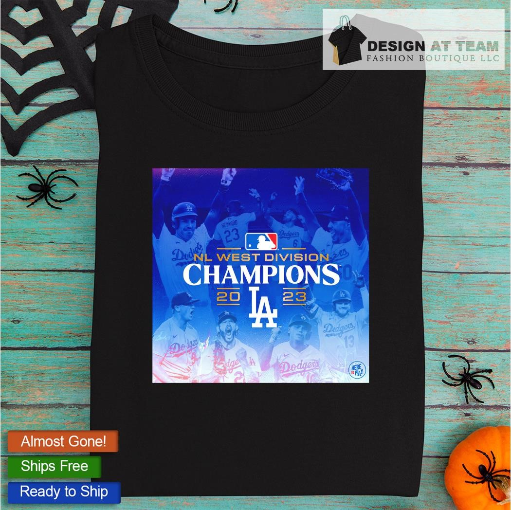 Dodgers 2023 West Division Champions shirt, hoodie, sweater, long sleeve  and tank top