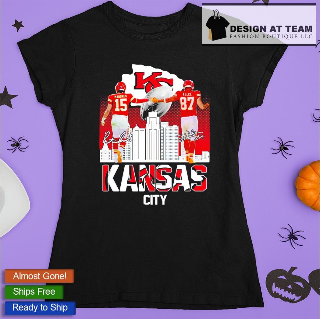 Kansas Chiefs city patrick mahomes and city royals perez city of champions  signatures 2023 T-shirts, hoodie, sweater, long sleeve and tank top