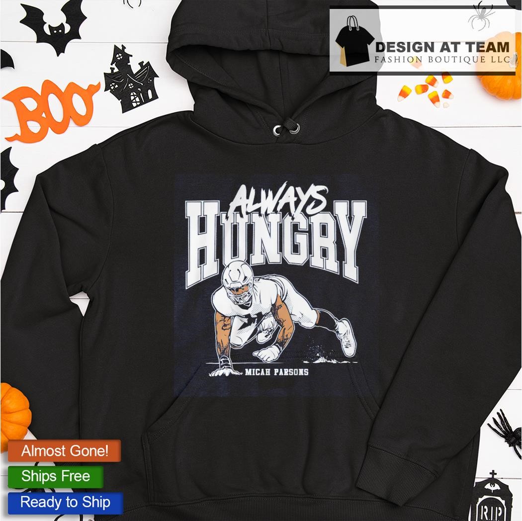 Dallas Cowboys T-Shirt The Lion Is Always Hungry Micah Parsons - Chow Down  Movie Store