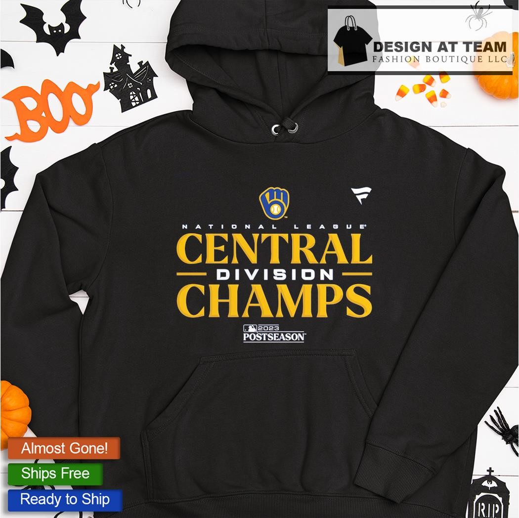 MLB NL Central Division 2023 Champions Milwaukee Brewers Shirt, hoodie,  longsleeve, sweater