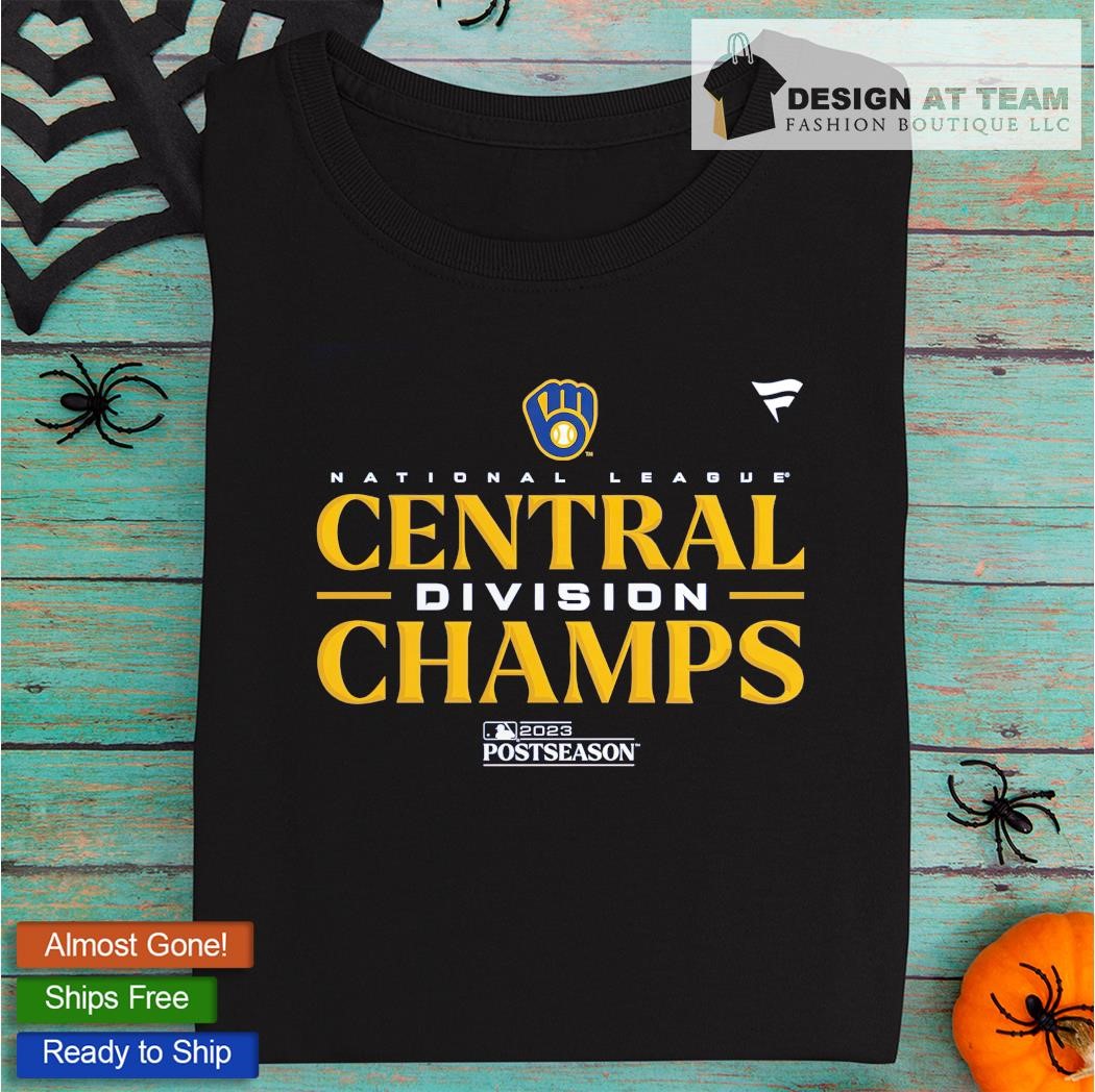 Milwaukee Brewers Clinched 2023 NL Central Division Champions Shirt,  hoodie, sweater, long sleeve and tank top