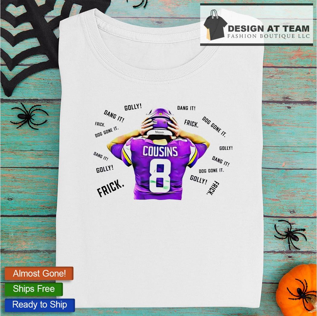 Minnesota Vikings Kirk Cousins Football Player Shirt, hoodie, longsleeve,  sweatshirt, v-neck tee