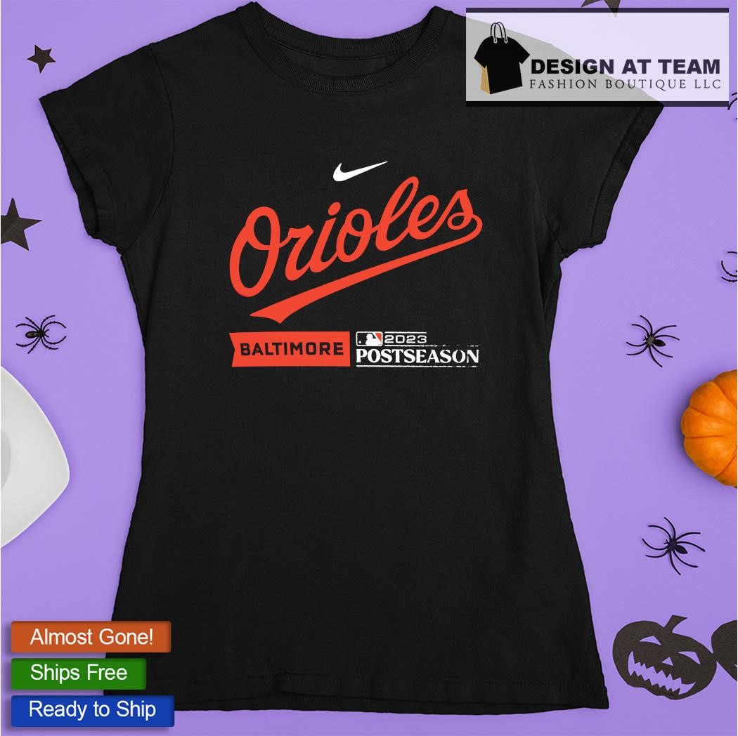Baltimore Orioles Nike 2023 Postseason shirt