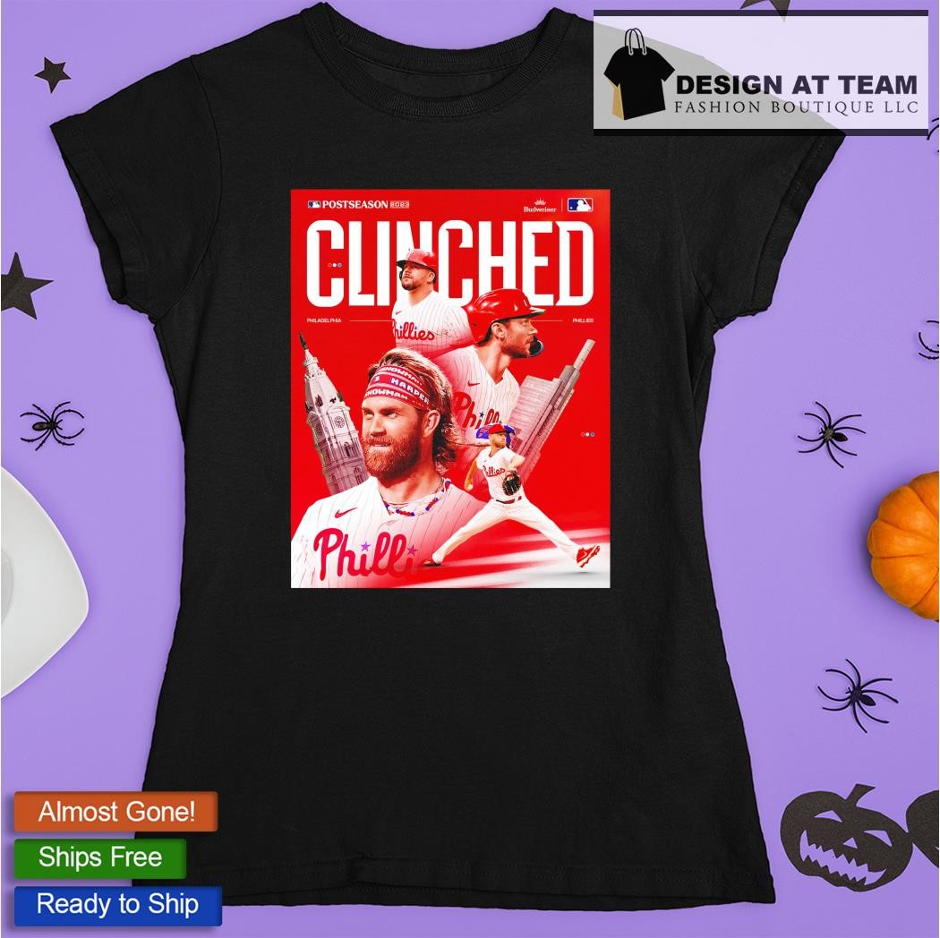 Philadelphia Phillies Clinched 2023 T-Shirt, hoodie, sweater and