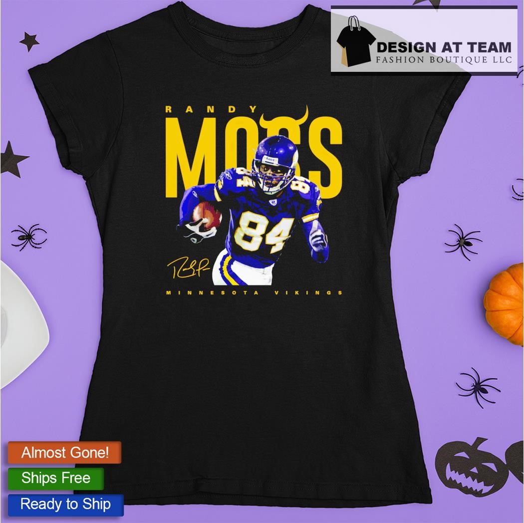 randy moss vikings t shirt