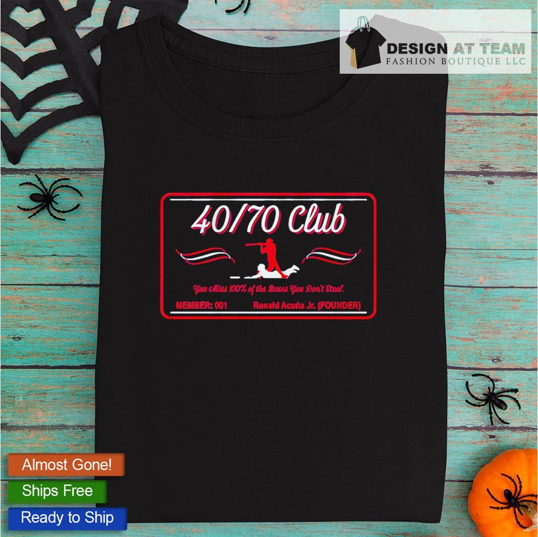 Ronald Acuna Jr. Atlanta 40-70 Club Signature shirt, hoodie, sweater, long  sleeve and tank top