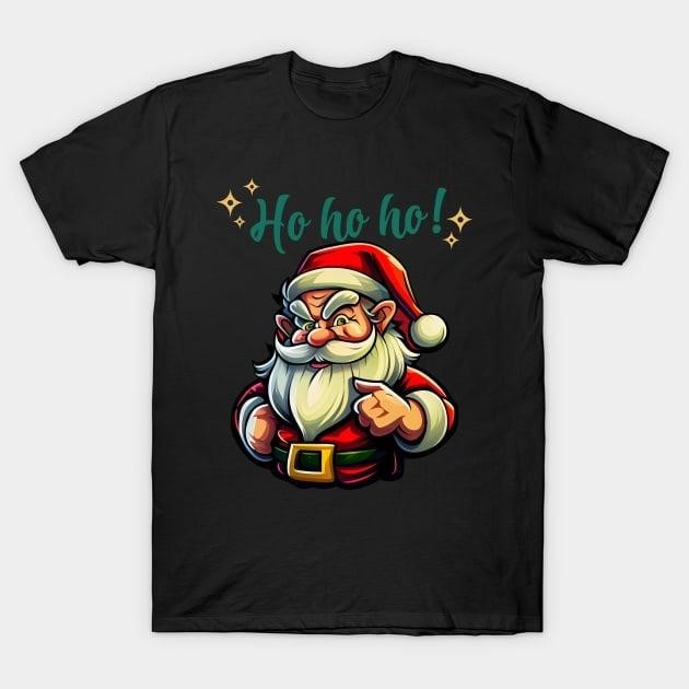 Atlanta Braves MLB Baseball Ho Ho Ho Santa Claus Merry Christmas Shirt Long  Sleeve T-Shirt