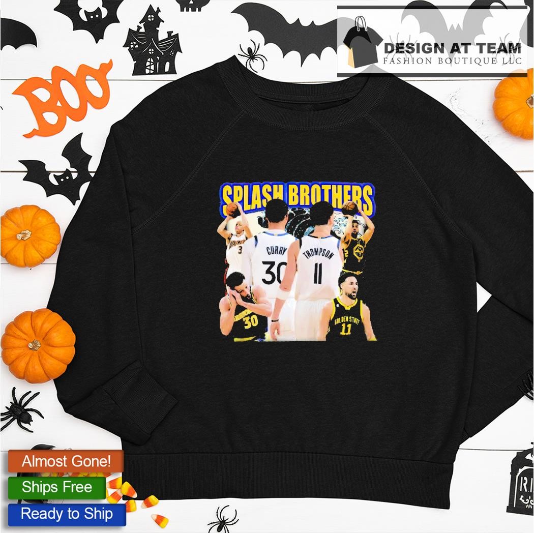 Splash Brothers Stephen Curry Klay Thompson Golden State Warriors shirt,  hoodie, sweater, longsleeve t-shirt