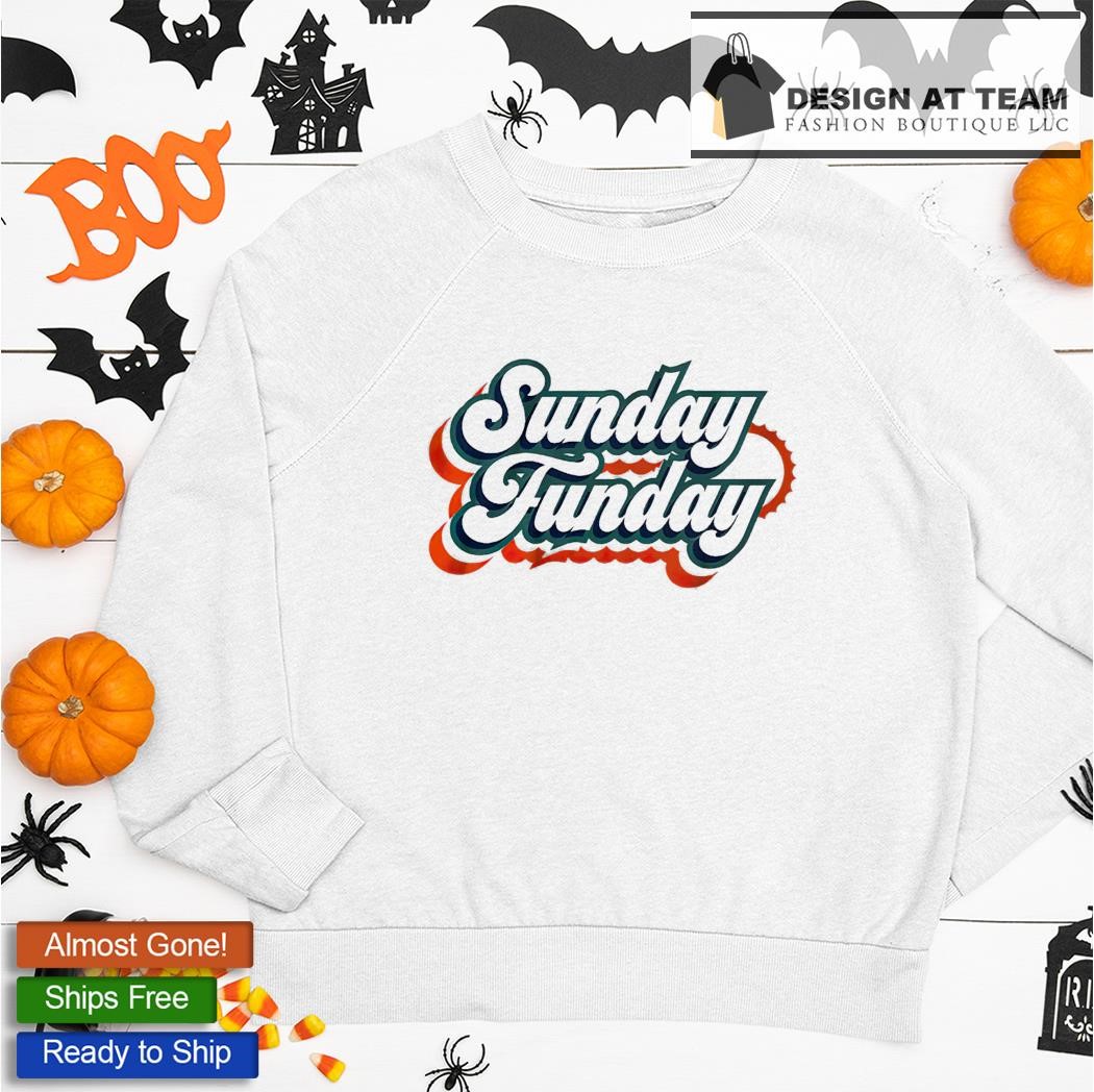 Miami Dolphins Shirt Sunday Funday Football Shirt Miami 