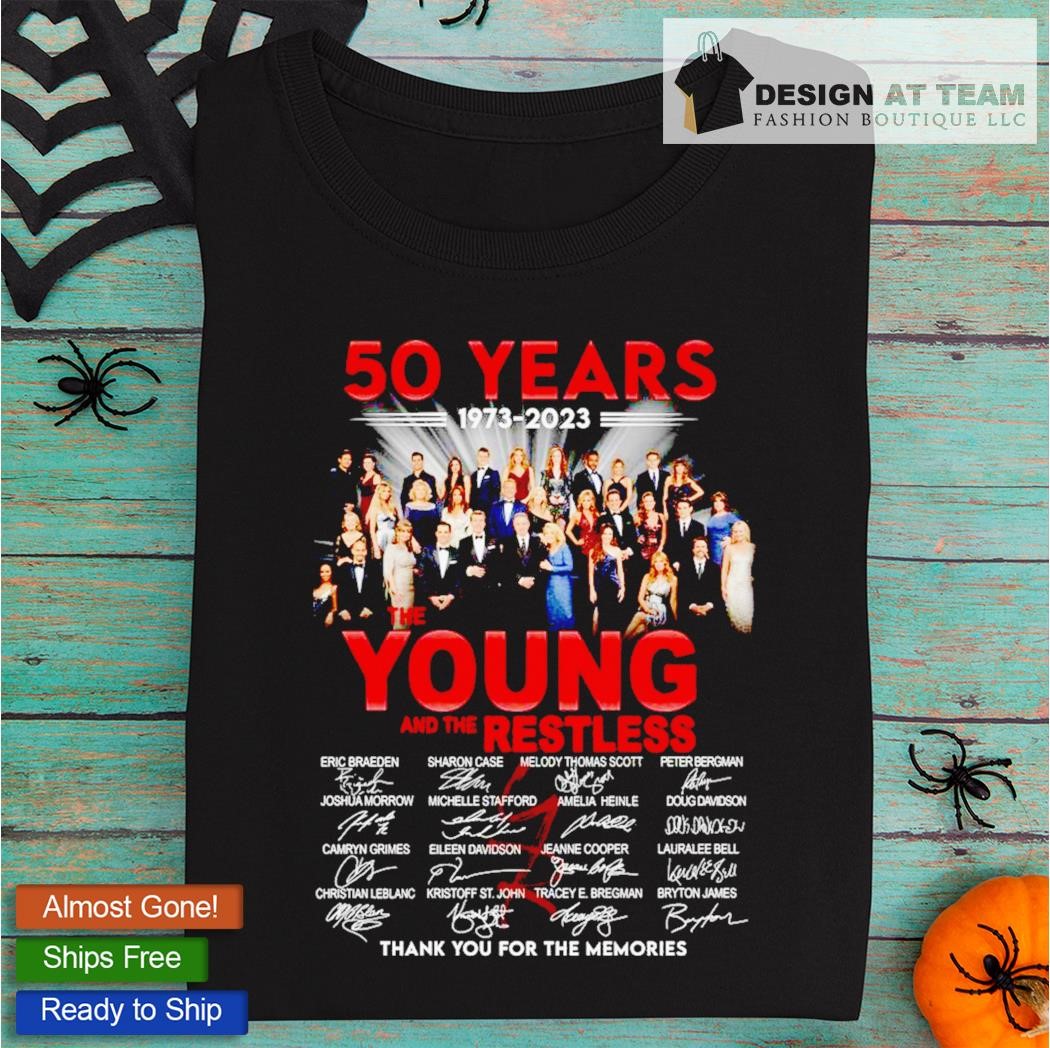 50 years 1973 2023 the Young anf the Restless thank you for the