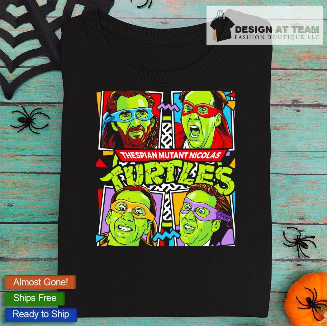 Thespian Mutant Nicolas Turtles T-Shirt