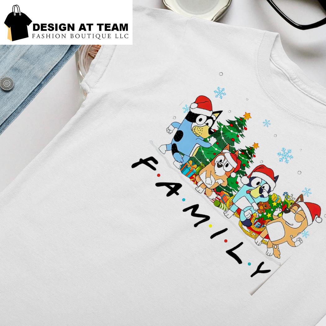 Bluey Family 2023 Christmas shirt, hoodie, sweater, long sleeve and tank top