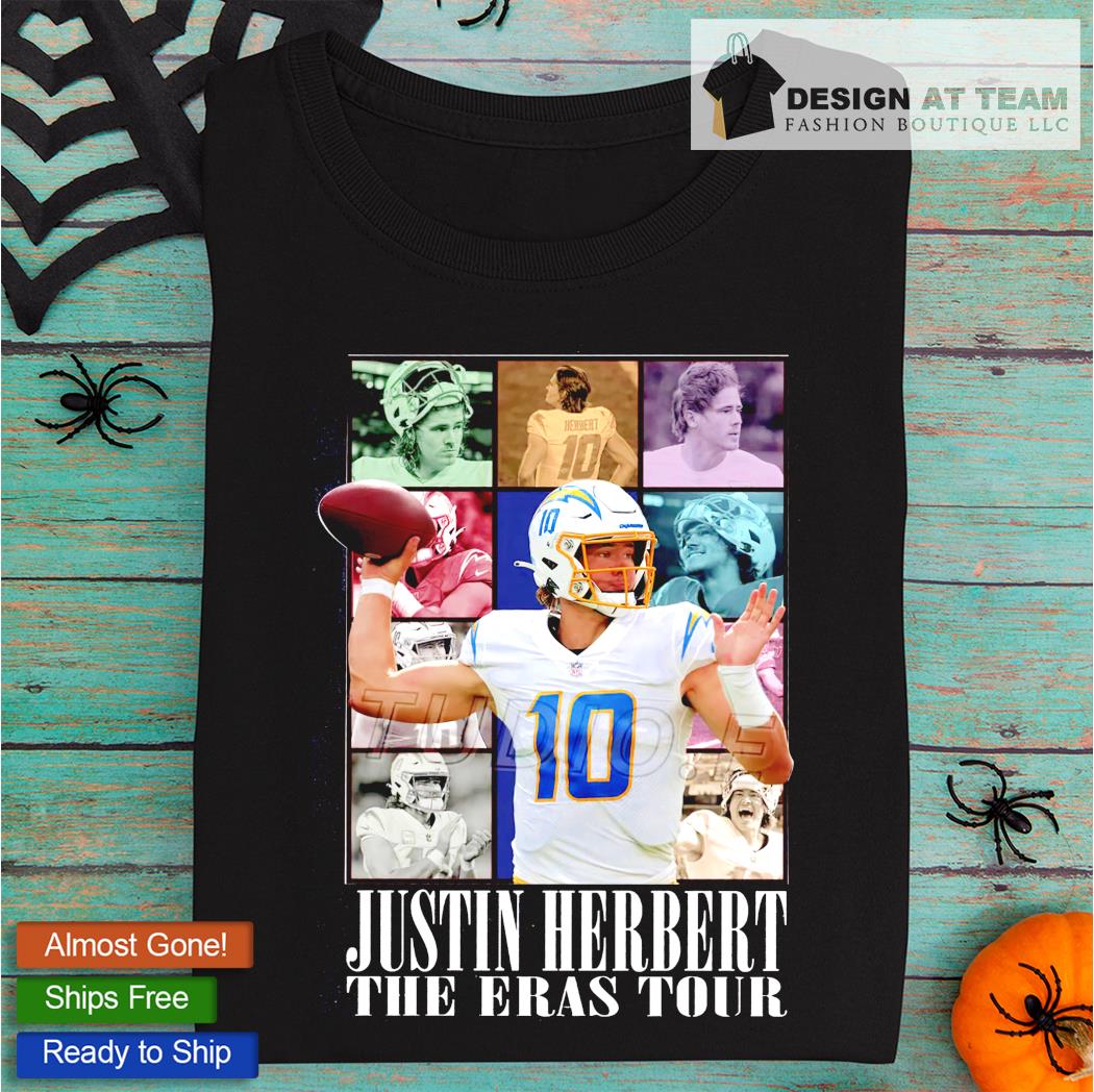 Los Angeles Chargers Justin Herbert The Eras Tour Shirt, hoodie, sweater,  long sleeve and tank top