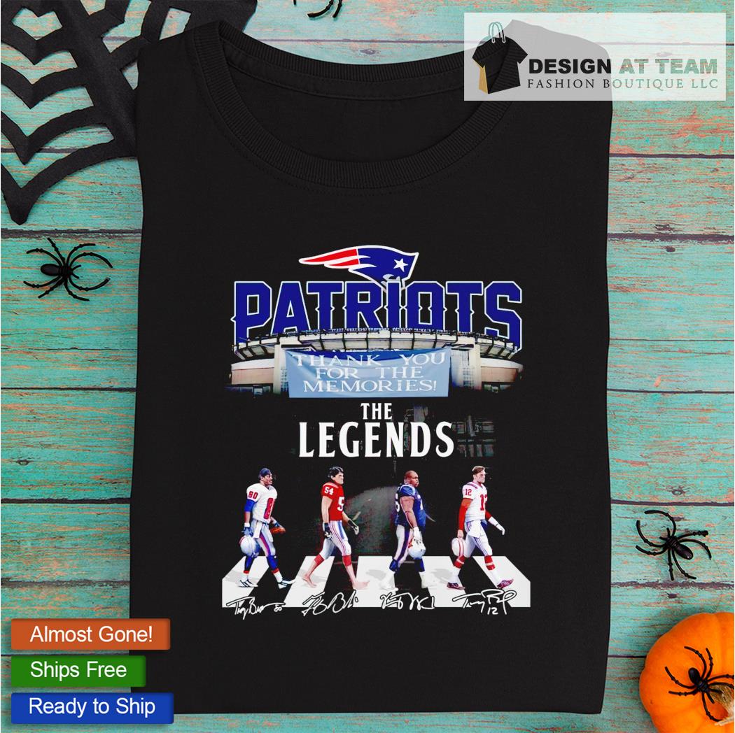 New England Patriots The Legends Thank You For The Memories Unisex