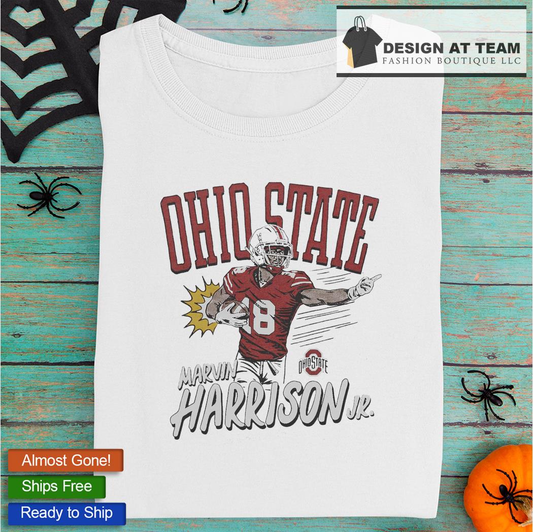 Official ohio State Marvin Harrison Jr. T-Shirts, hoodie, tank top, sweater  and long sleeve t-shirt