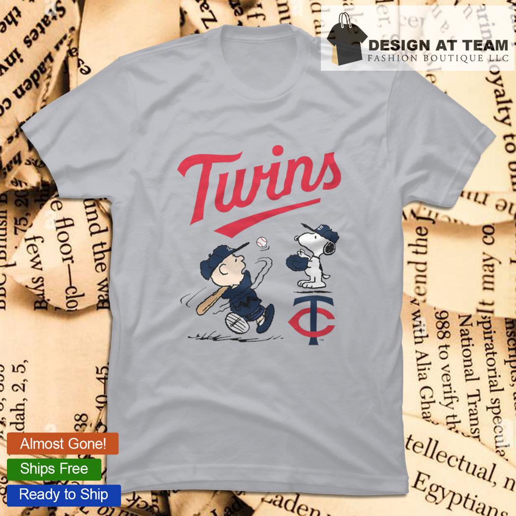 Peanuts Charlie Brown And Snoopy Playing Baseball Minnesota Twins T-shirt,  hoodie, sweater, long sleeve and tank top