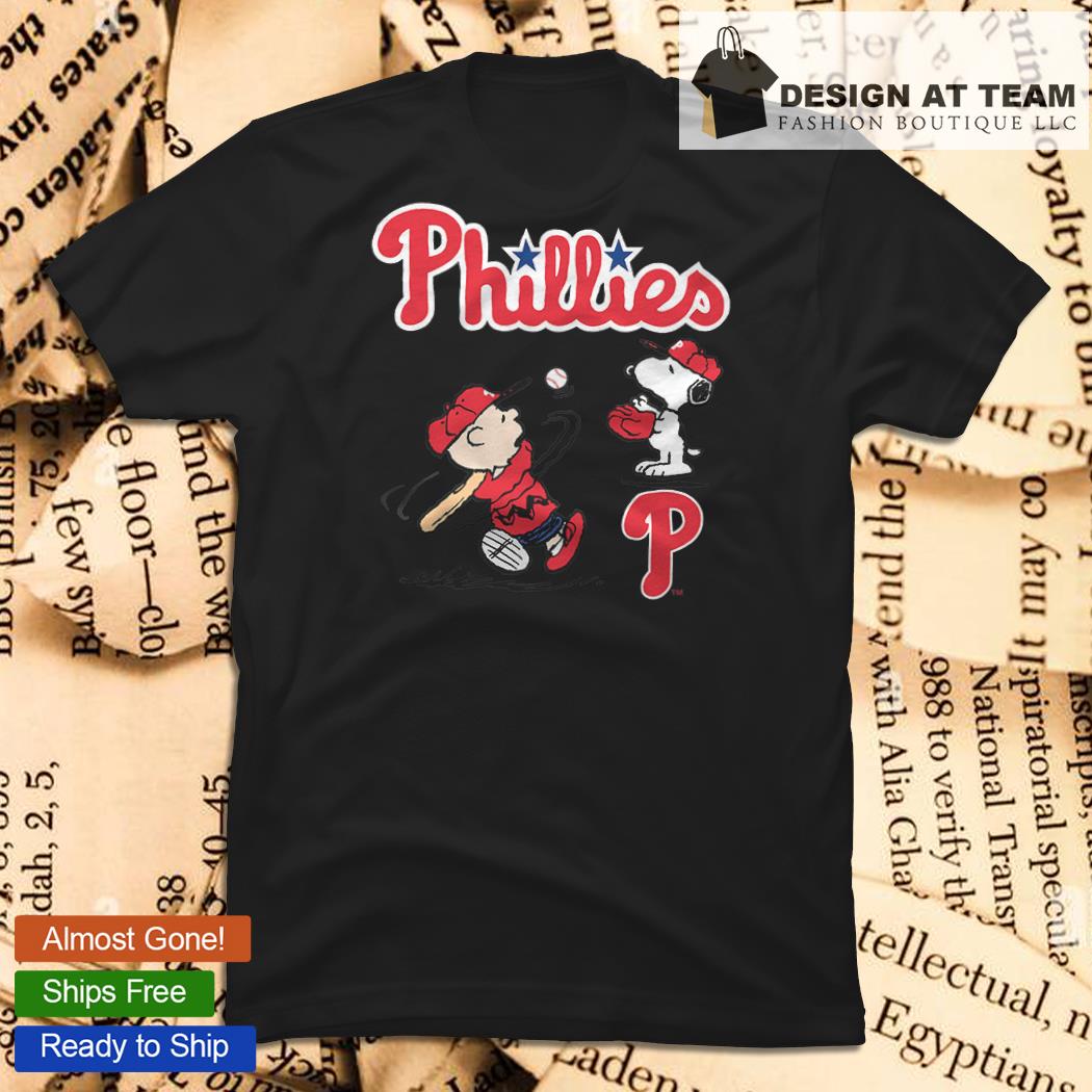Charlie Brown And Snoopy Playing Baseball Philadelphia Phillies