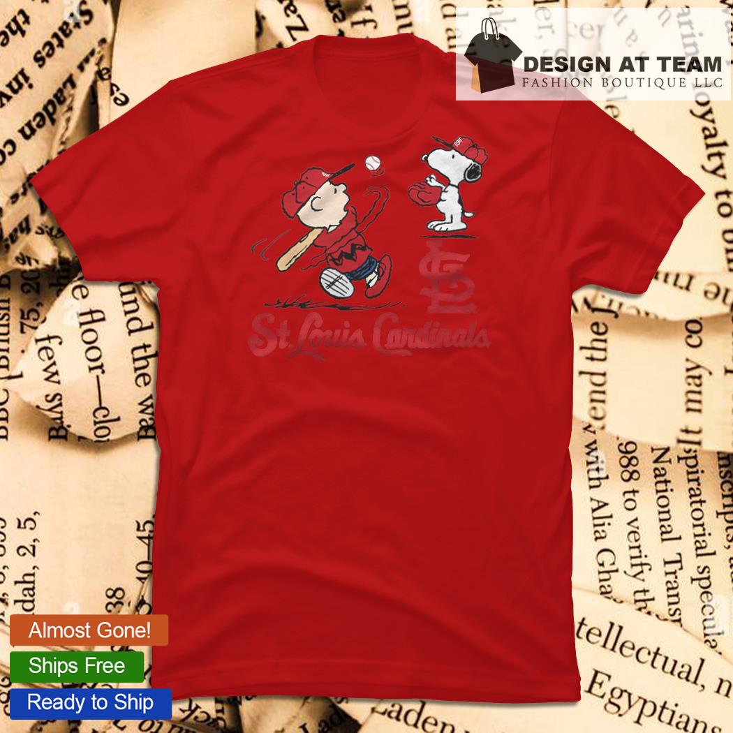 Peanuts Charlie Brown And Snoopy Playing Baseball St. Louis Cardinals shirt,sweater,  hoodie, sweater, long sleeve and tank top