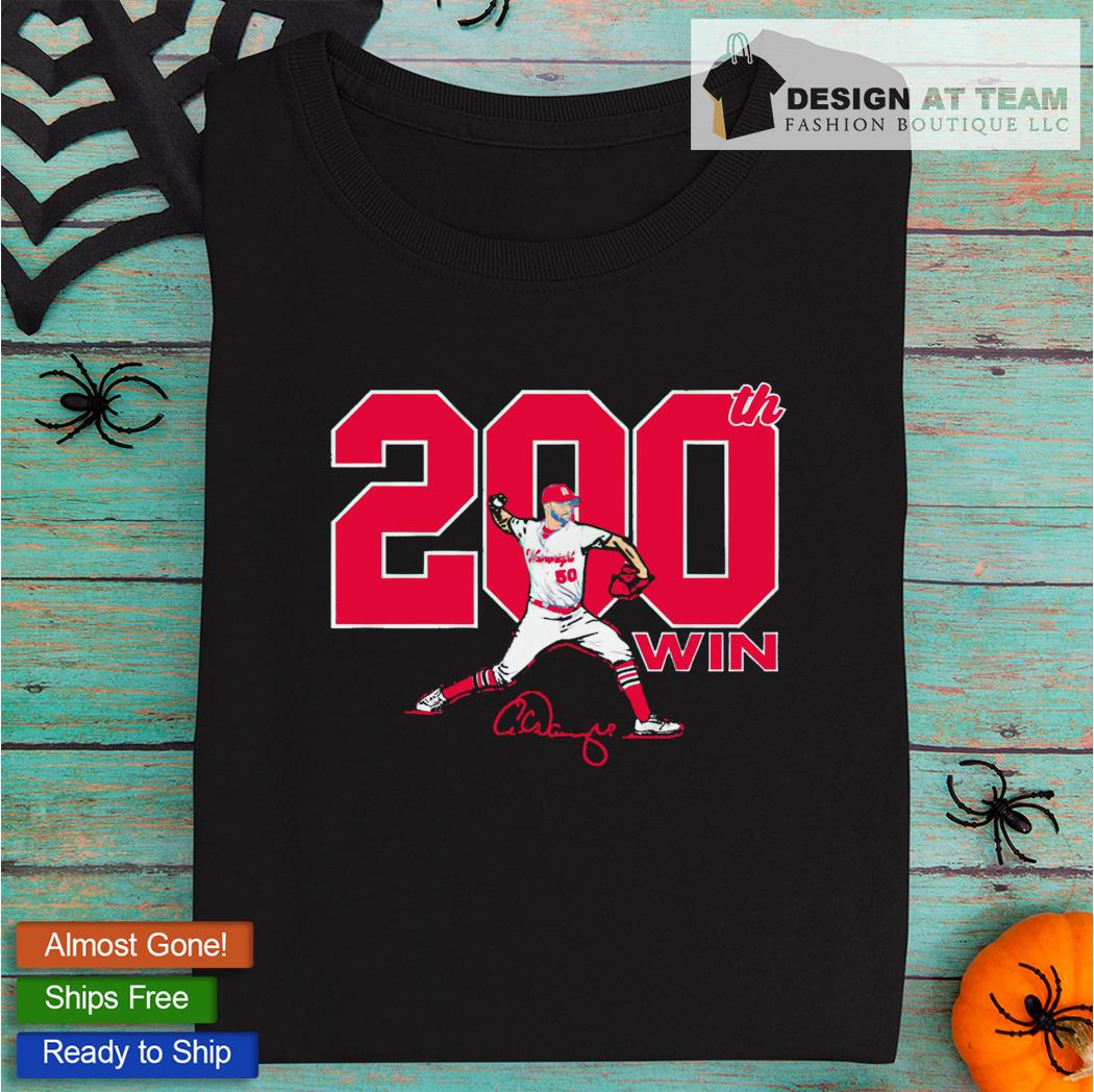 Official Adam wainwright 200 And Signature shirt, hoodie, sweater, long  sleeve and tank top