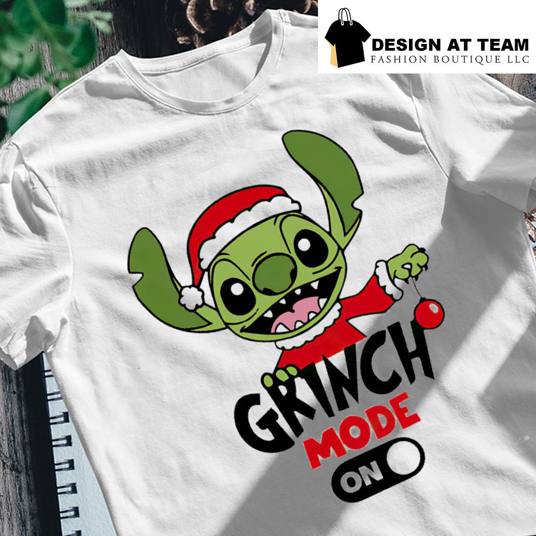 Grinch Stitch - Maglietta con tasca da Uomo