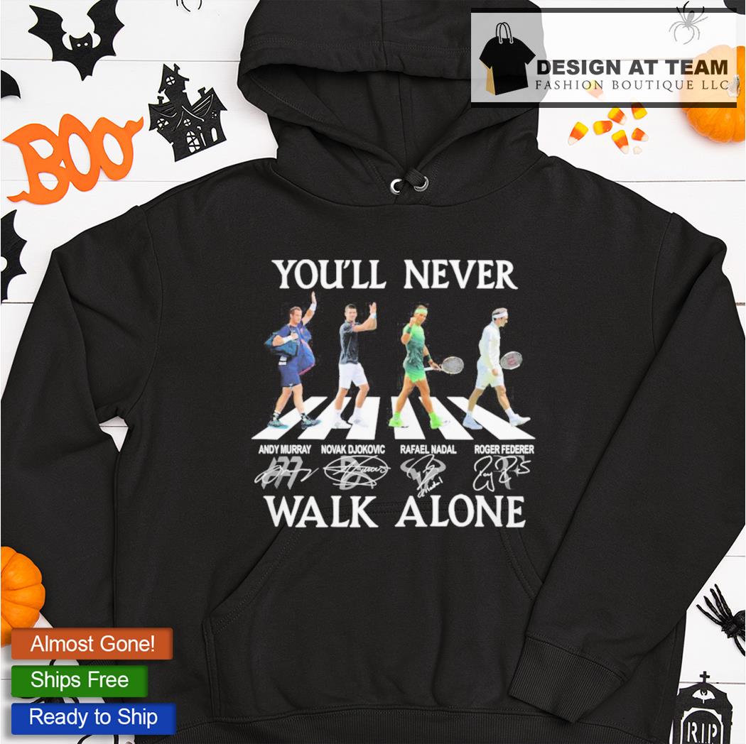 You'll Never Walk Alone Dallas Cowboys Abbey Road Signatures T Shirt,  hoodie, sweater, long sleeve and tank top