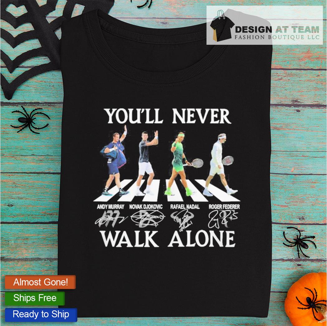 You'll Never Walk Alone Dallas Cowboys Abbey Road Signatures T Shirt,  hoodie, sweater, long sleeve and tank top