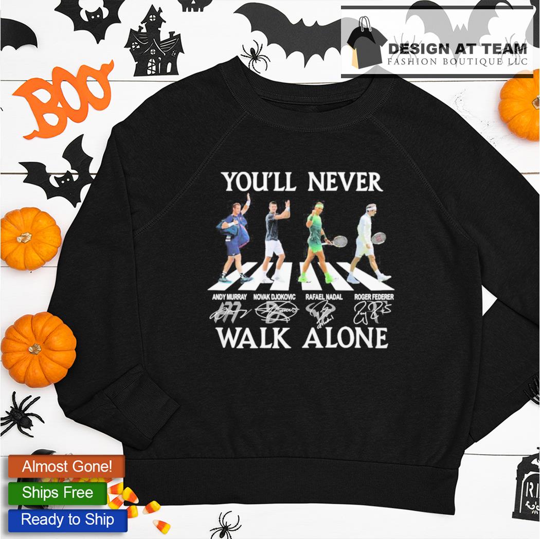 You'll Never Walk Alone Dallas Cowboys Abbey Road Signatures T Shirt,  hoodie, sweater, long sleeve and tank top