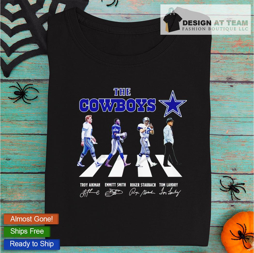 The Dallas Cowboys Football and Coach Abbey Road signature shirt