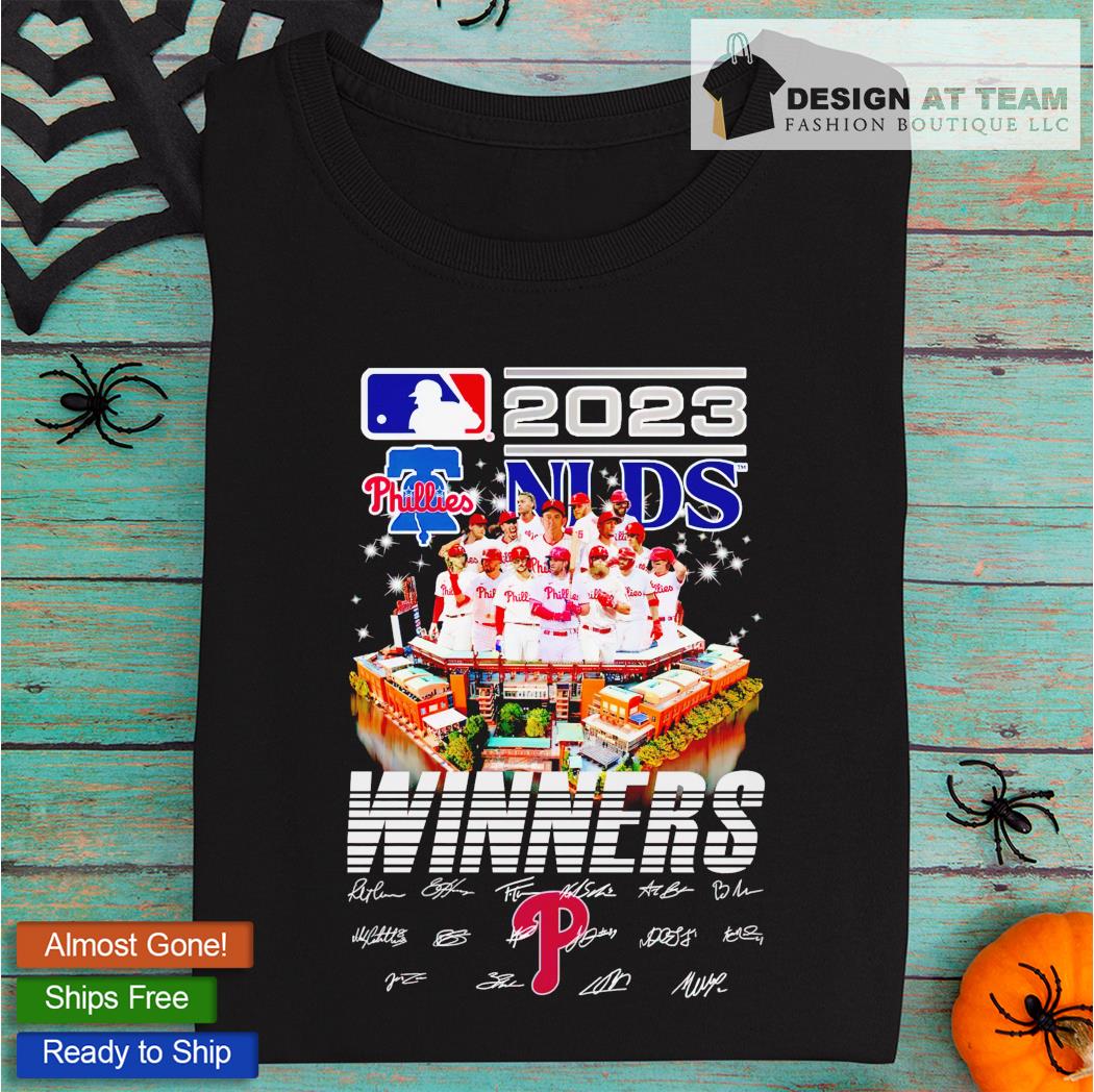 Philadelphia Phillies Team NLDS Champions 2023 Signatures Shirt, hoodie,  sweater, long sleeve and tank top