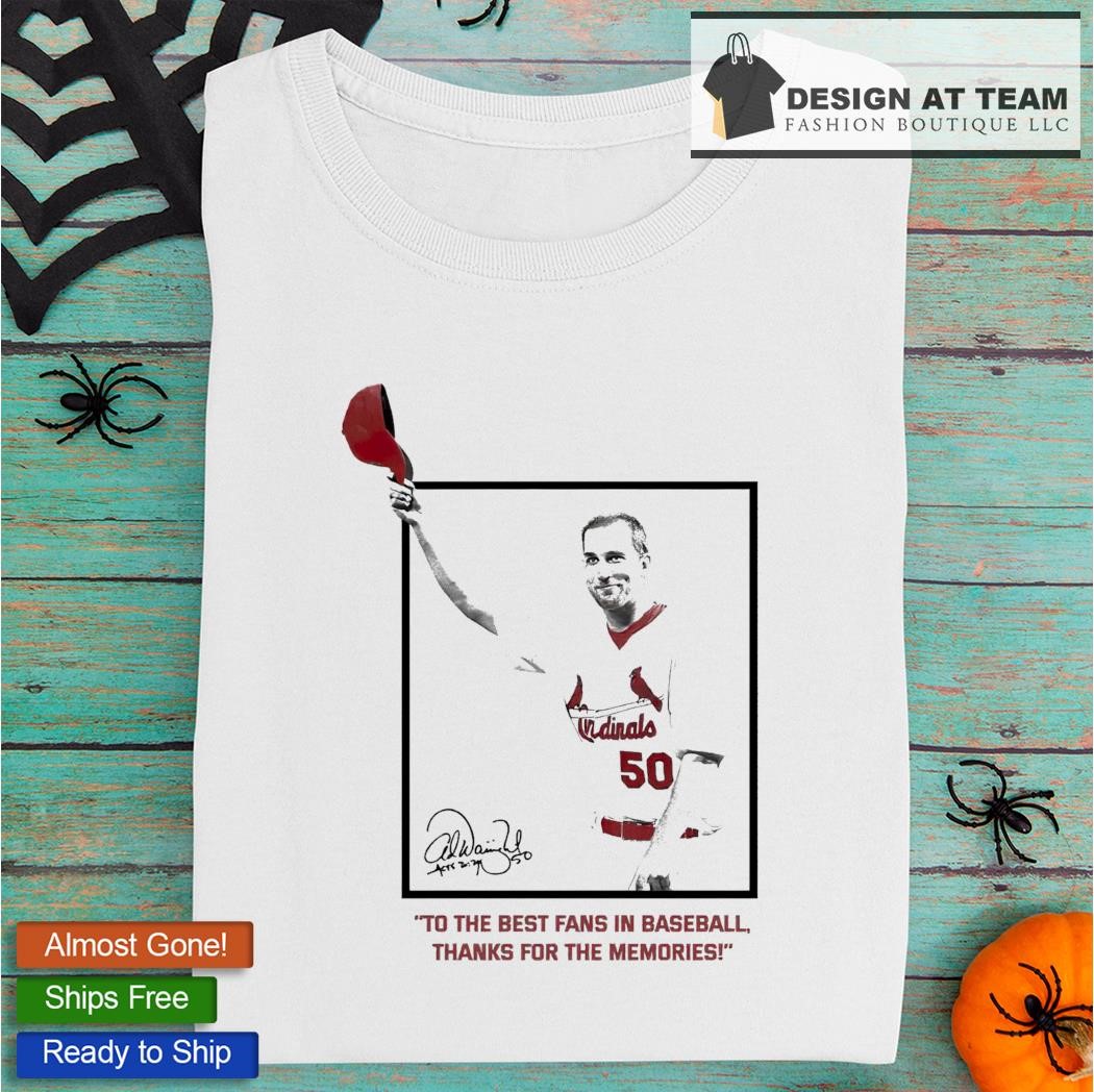 Adam Wainwright To The Best Fan In Baseball Shirt - Coolyclothing