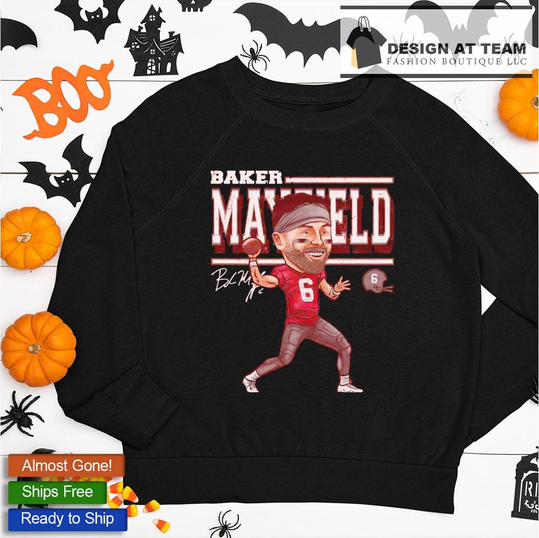 Baker Mayfield Tampa Bay Buccaneers football signature shirt, hoodie,  sweater and v-neck t-shirt