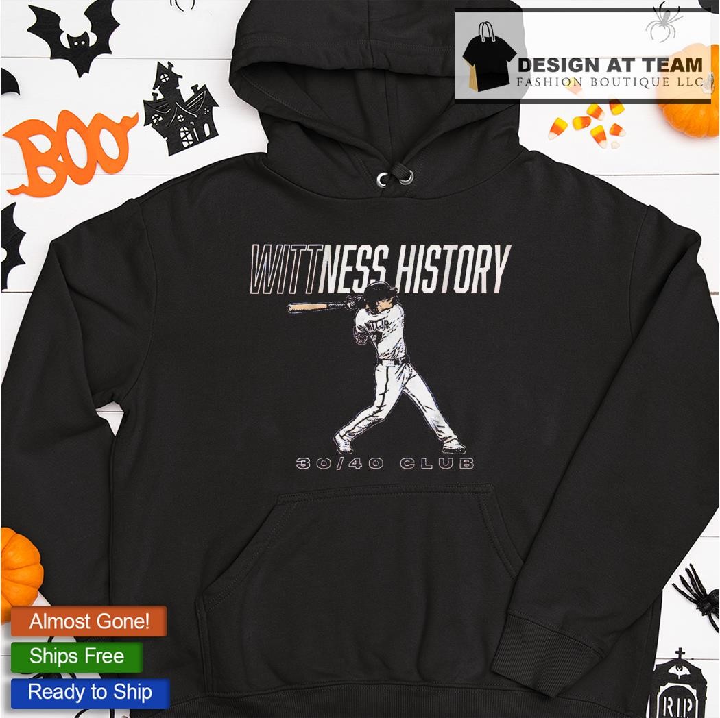 Bobby Witt Jr wittness history 30 40 Club baseball shirt, hoodie, sweater,  long sleeve and tank top
