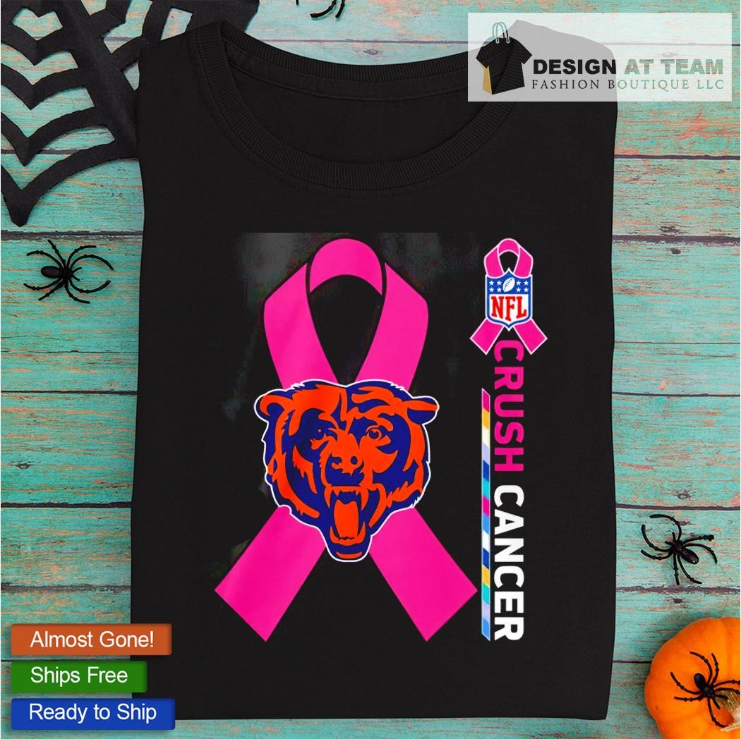 Crush Cancer Chicago Bears NFL Shirt Cancer Support Women Men Shirt - Best  Seller Shirts Design In Usa