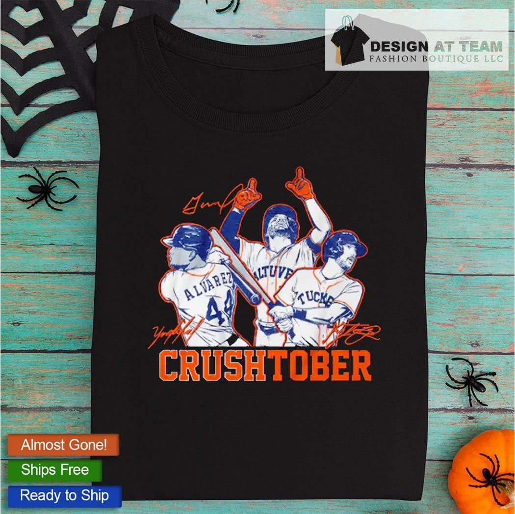 Houston Astros Crushtober Signatures Shirt, hoodie, sweater, long