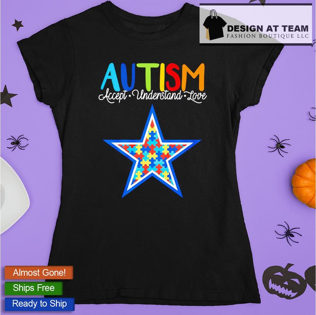 Dallas Cowboys NFL Autism Awareness Personalized Hoodie T Shirt