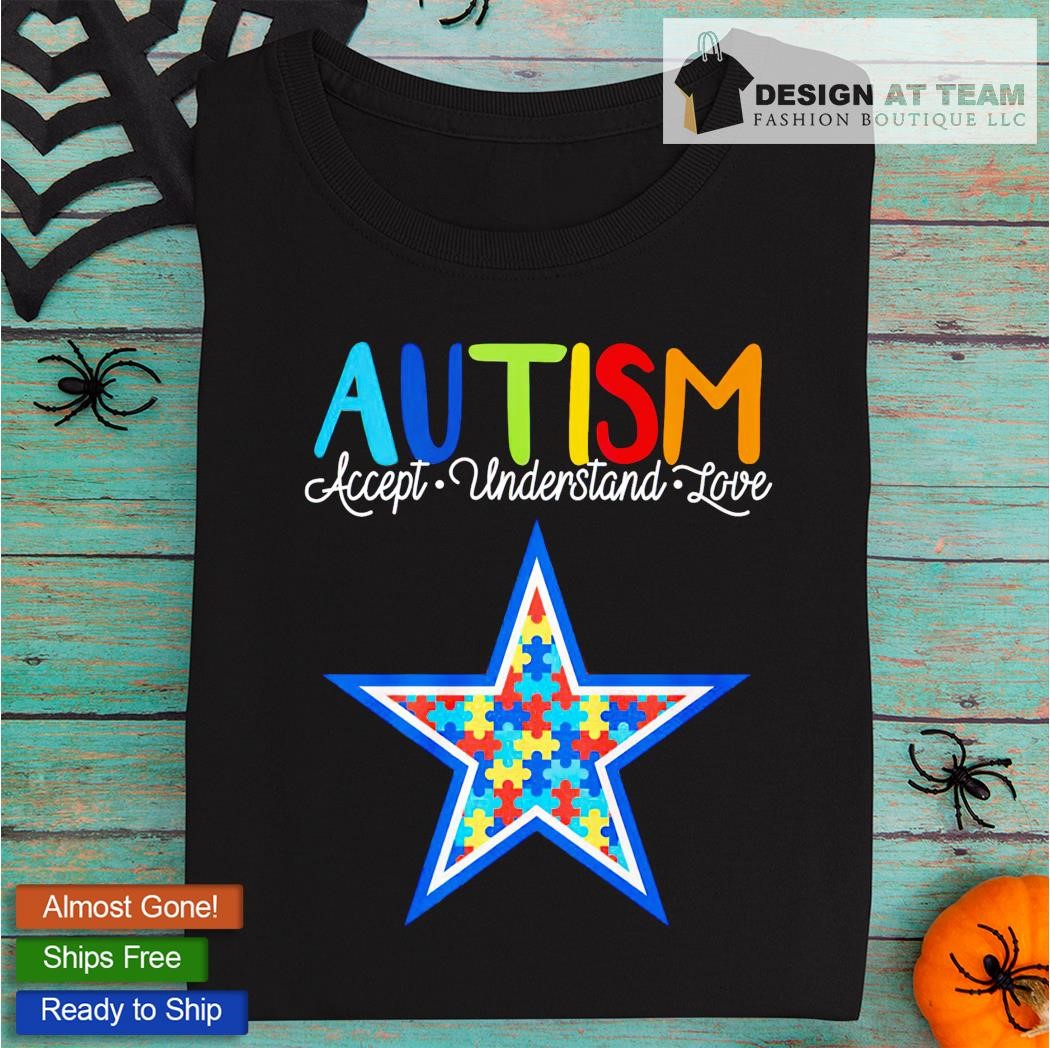 Dallas Cowboys NFL Special Autism Awareness Design Hoodie T Shirt