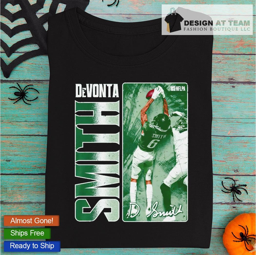 DeVonta Smith Philadelphia Eagles football poster design shirt, hoodie,  sweater and v-neck t-shirt