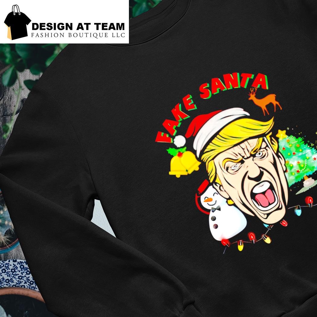  Trump Christmas Women Men Dear Santa Fake News Meme Gift  Sweatshirt : Clothing, Shoes & Jewelry