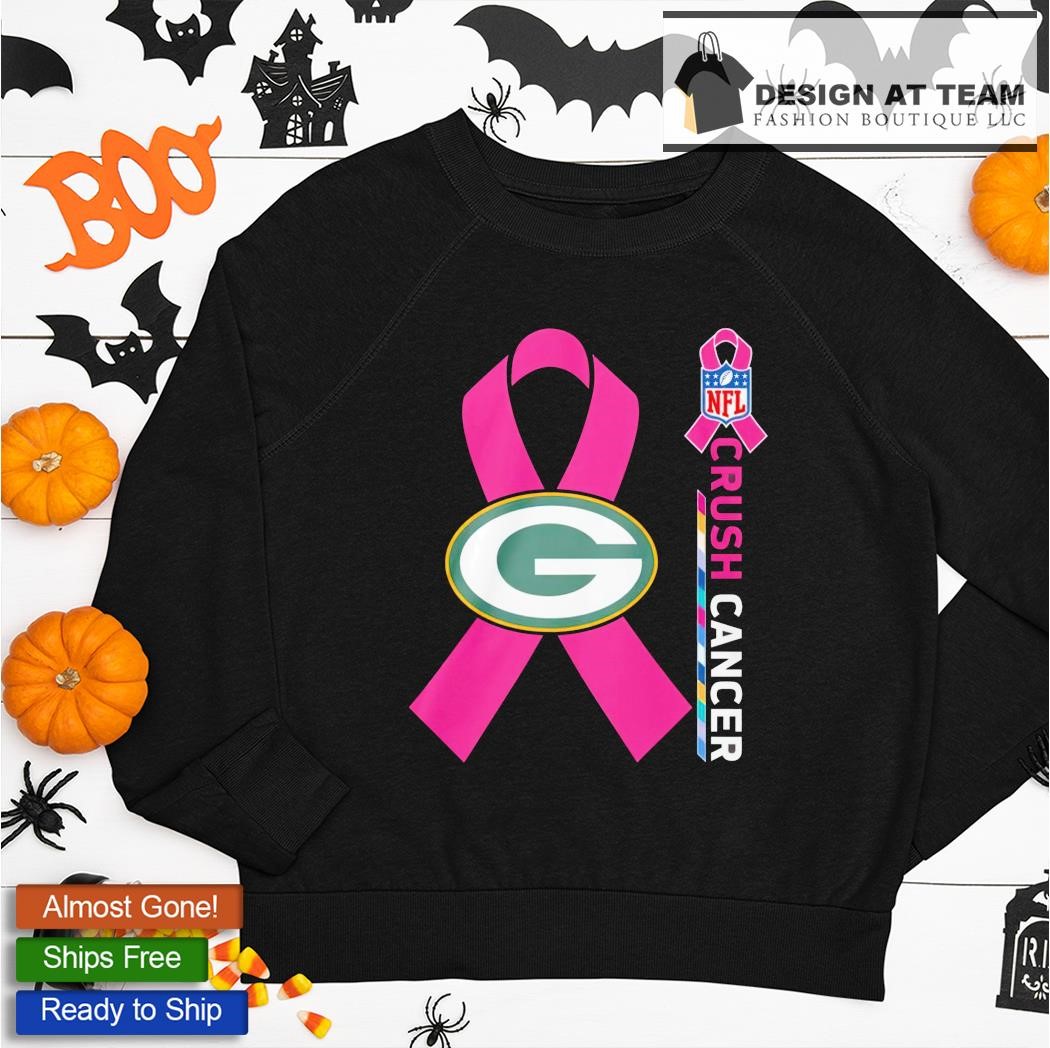 Crush Cancer Green Bay Packers NFL Shirt Cancer Support Women Men Shirt -  Best Seller Shirts Design In Usa