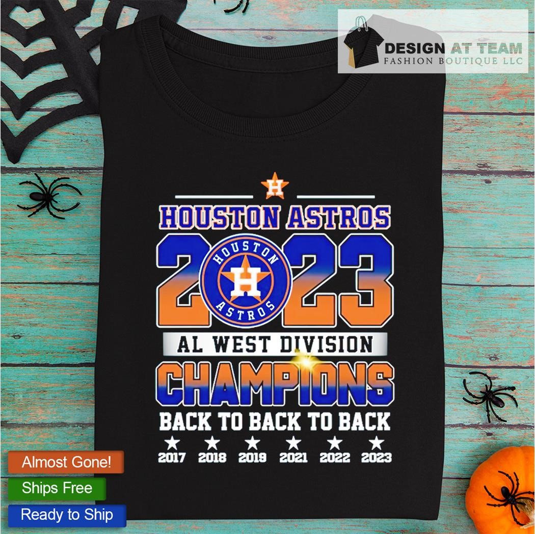 Quality 2023 AL West Division Champions Houston Astros Team Unisex