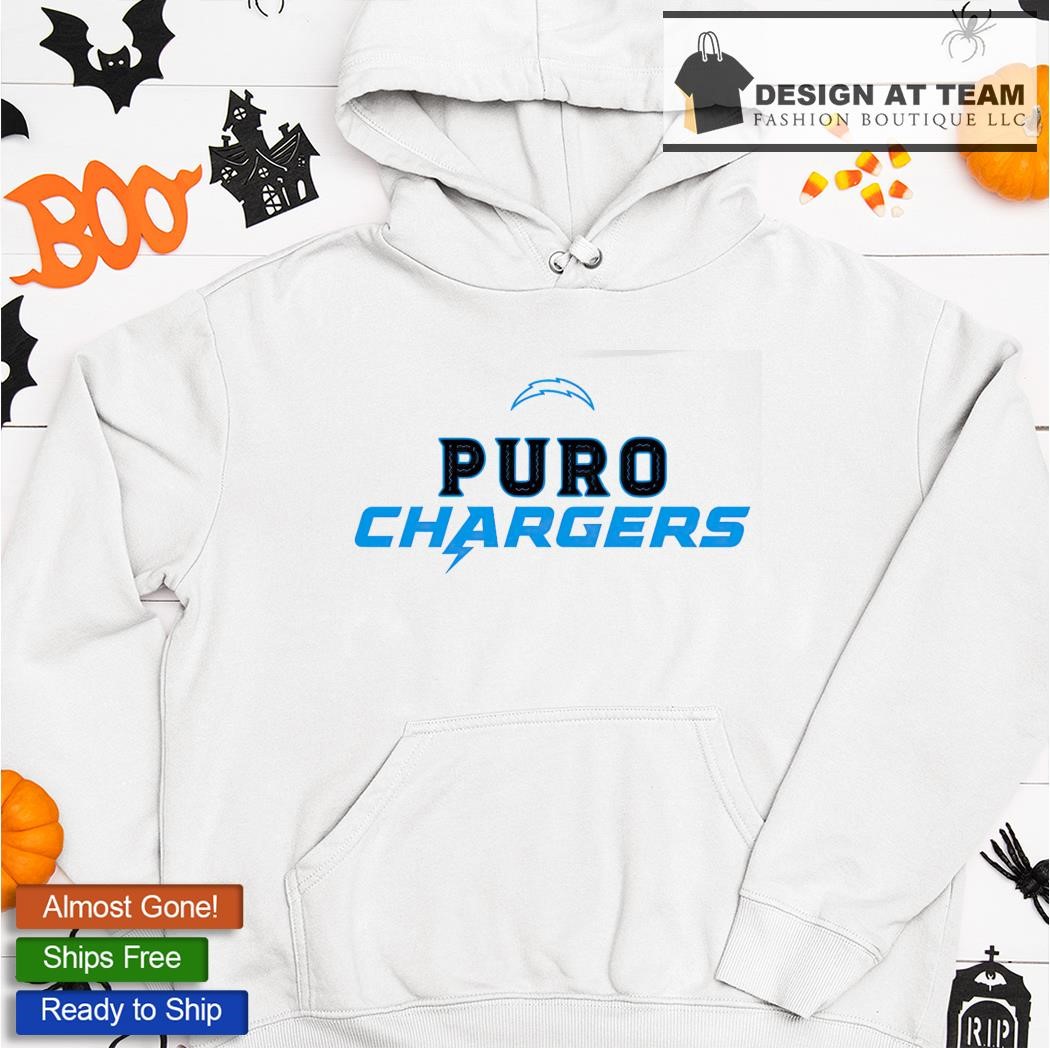 Puro Chargers Hoodie Tshirt Sweatshirt Mens Womens Los Angeles Chargers  Football Outfit Justin Herbert Postgame Press Conference Vs Raiders Shirts  NEW - Laughinks