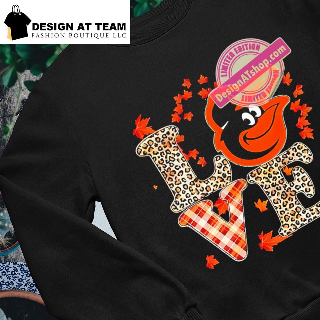 Love Fall Y'all Baltimore Orioles Leopard Shirt, hoodie, sweater, long  sleeve and tank top