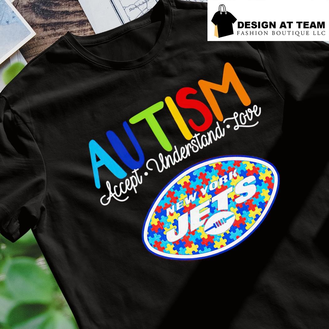 New York Jets NFL Autism Awareness Personalized Hoodie T Shirt