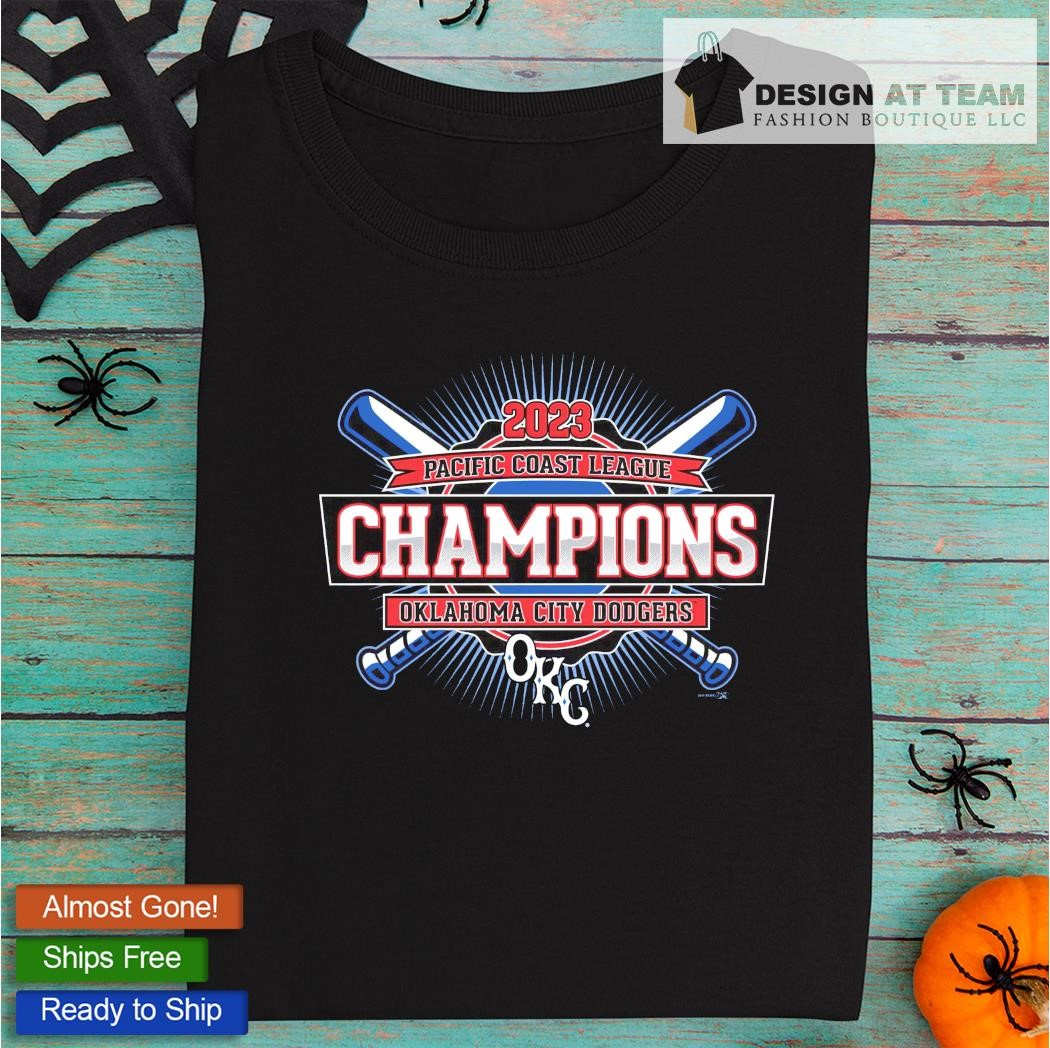 2023 Pacific Coast League Champions Oklahoma City Dodgers Shirt - The  Clothes You'll Ever Need