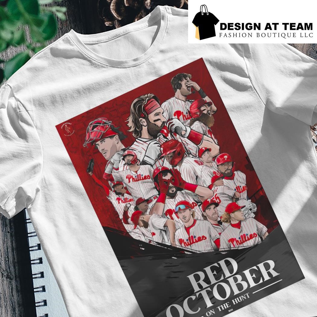 Philadelphia Phillies 2023 The Hunt For Red October Shirt