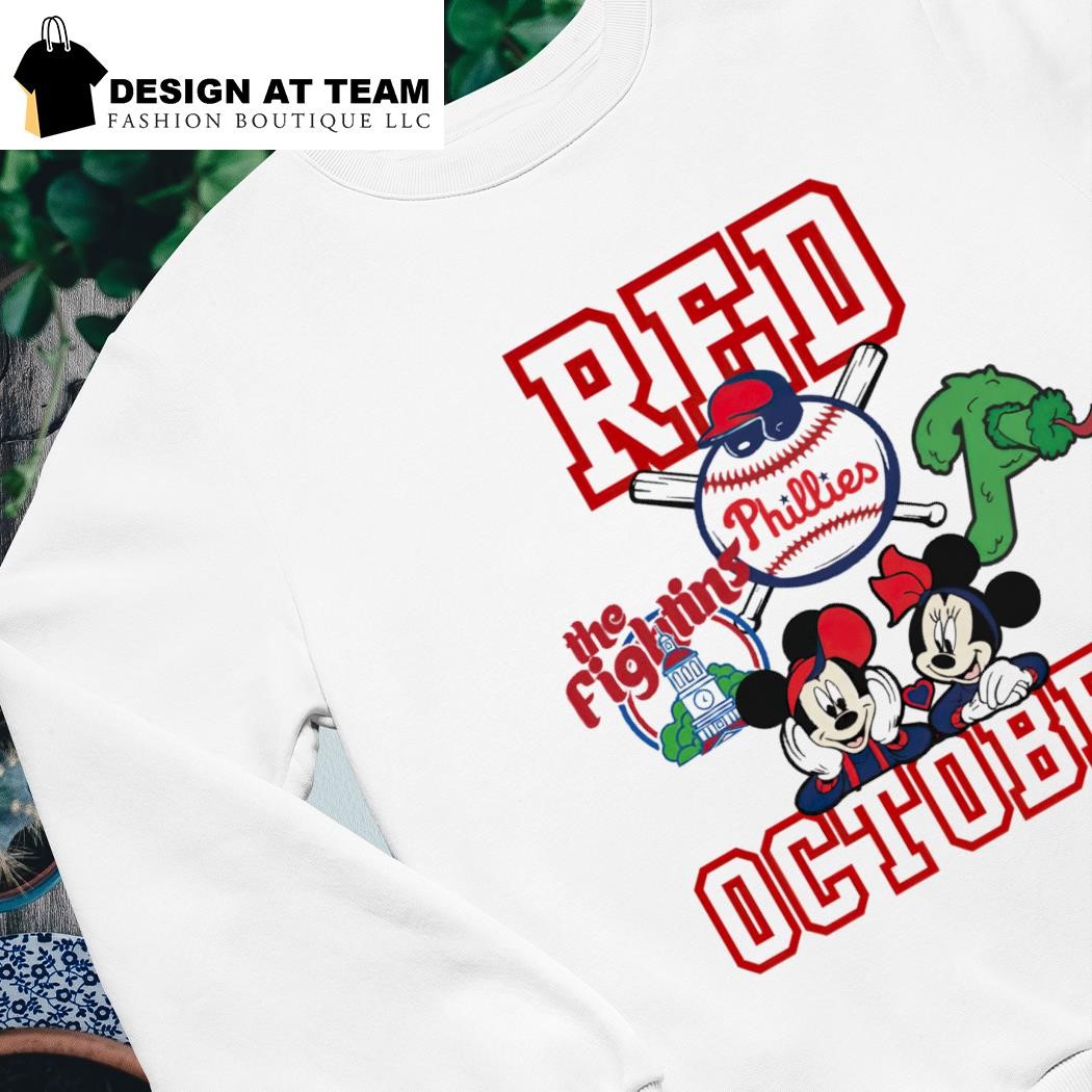 Phillies Red October Mickey Mouse shirt - Limotees