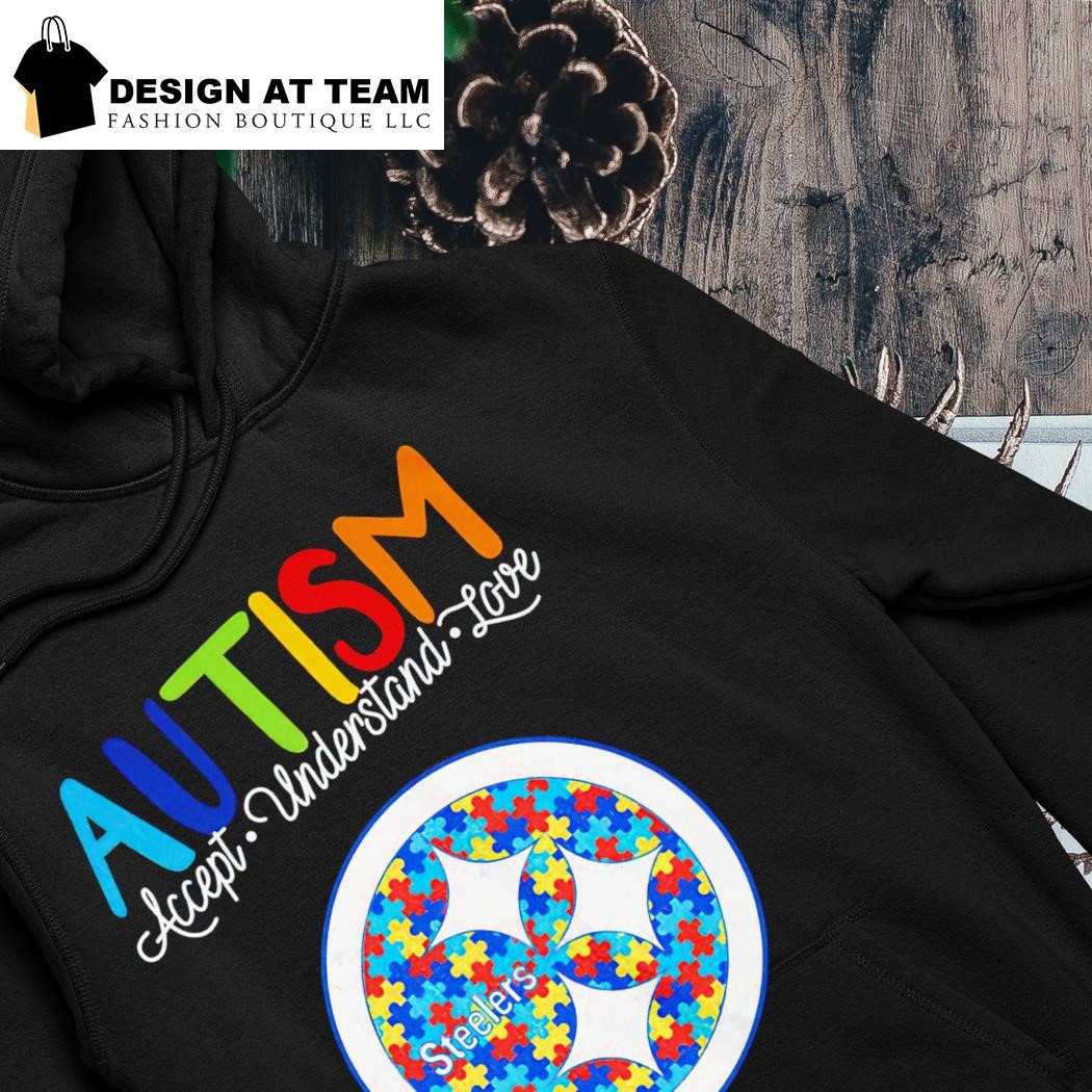 SALE Pittsburgh Steelers Autism Accept Understand Love 2023