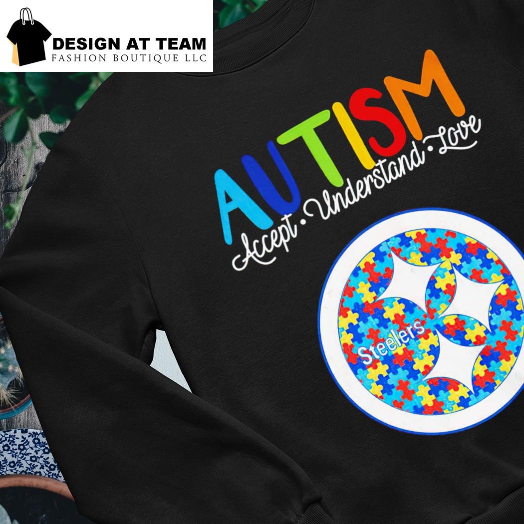 Pittsburgh Steelers NFL Special Autism Awareness Design Hoodie T