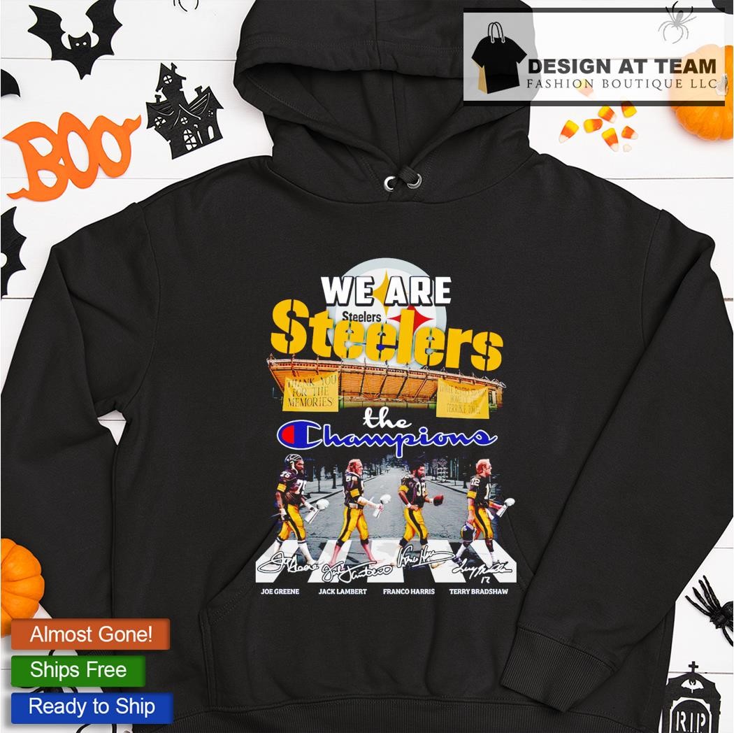 We are Steelers the Champions Abbey Road signatures shirt - Limotees